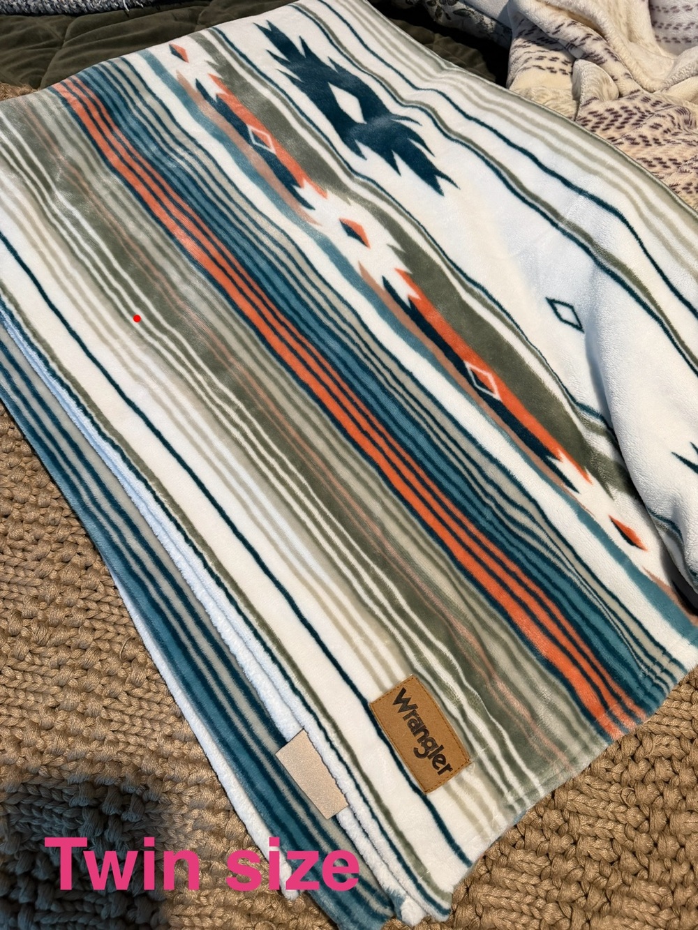 Wrangler throw blankets
